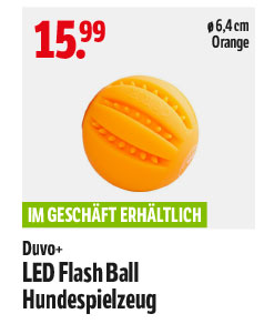 Duvo+ LED Flash Ball Hundespielzeug