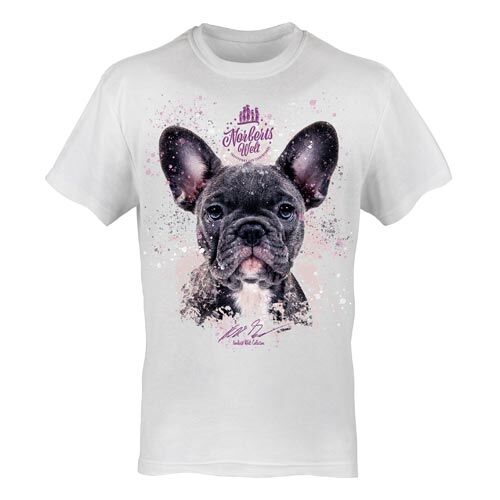 T-Shirt Motiv Frenchy Pug