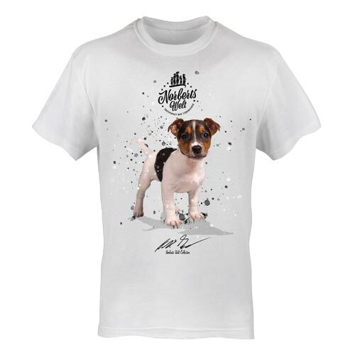 T-Shirt Rundhals Motiv Jack Russell Terrier