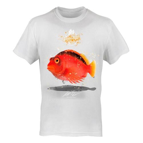 T-Shirt Rundhals Motiv Feuer-Korallenwächter