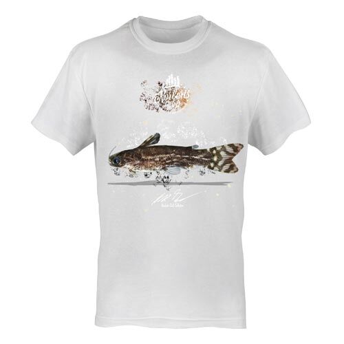 T-Shirt Rundhals Motiv "Weißpunkt-Trugdornwels"