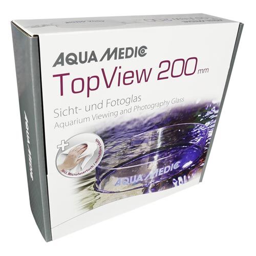  Aqua Medic Sicht- und Fotoglas Ø ca. 200 mm Höhe: ca. 50 mm       Bild 3
