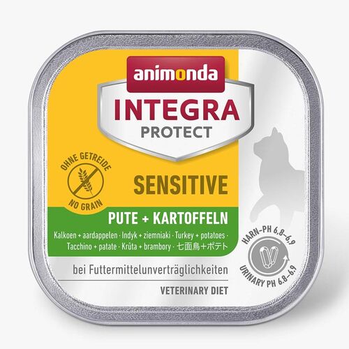 Animonda: Integra Protect Sensitive Pute+Kartoffeeln Katzenfutter 100g