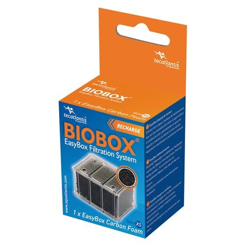 Tecatlantis BioBox EasyBox Carbon Foam Kohleschwamm XS