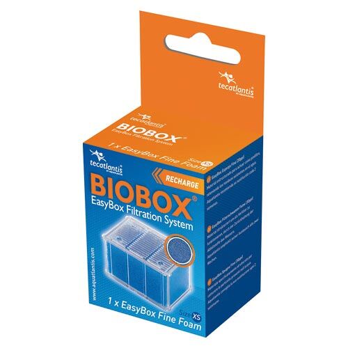 Tecatlantis BioBox EasyBox Fine Foam Filterschwamm Fein XS