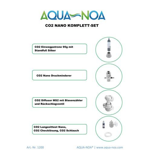 Aqua-Noa CO2 Nano Komplett-Set