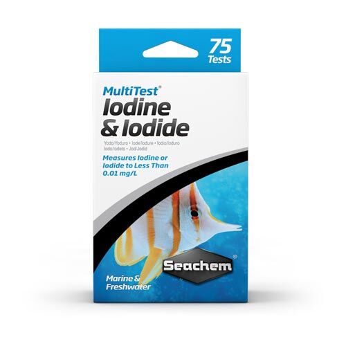  Seachem MultiTest Iodine & Iodide 75 Tests 