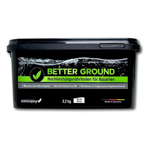 Greenscaping Better Ground Hochleistungsnährboden für Aquarien 3,2kg