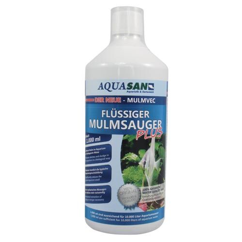 Aquasan: Flüssiger Mulmsauger Plus  1 Liter