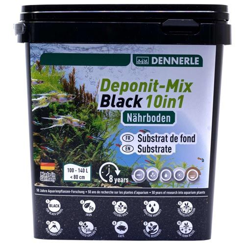 Dennerle Deponit Mix Black 10in1 Nhrboden  4,8 kg