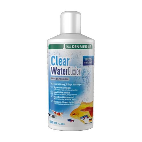 Dennerle Clear Water Elixier 500 ml Flssiges Filtermaterial