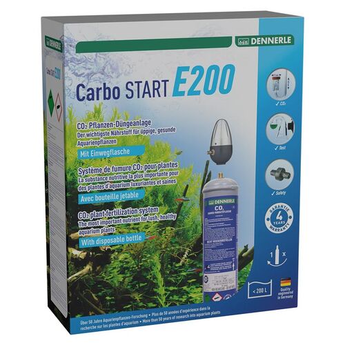 Dennerle Carbo Start E200 CO2 Einweg Pflanzendünge-Set