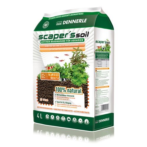 Dennerle Scaper`s soil Aktiv Bodengrund  4 Liter