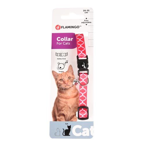 Flamingo Collar for cats Amsi pink  1 St.