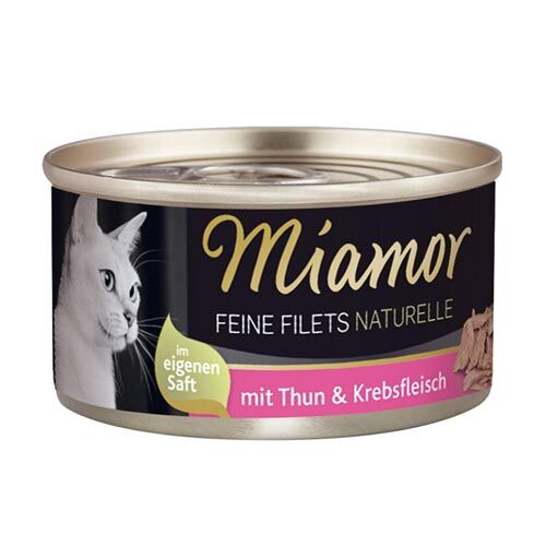 Miamor: Feine Filet naturelle mit Thun & Krebsfleisch  80 g