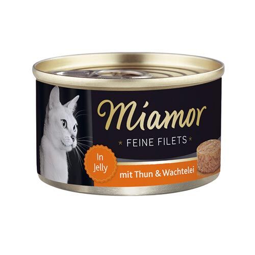 Miamor: Feine Filets in Jelly mit Thun & Wachtelei  100 g