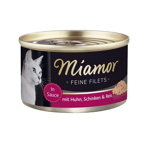 Miamor: Feine Filets in Jelly mit Huhn & Schinken  100 g