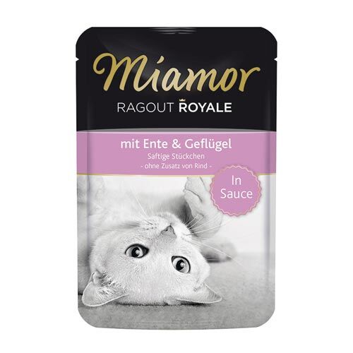 Miamor Ragout Royale in Sauce mit Ente und Geflügel  100 g