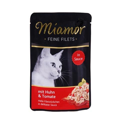 Miamor: Feine Filets in Jelly Huhn in Tomatenjelly  100 g