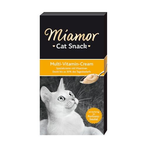 Spezialfutter für Katzen Miamor: Cat Snack Multi Vitamin - Cream   90 g