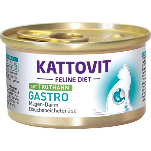 Kattovit Feline Diet Gastro mit Pute 85g