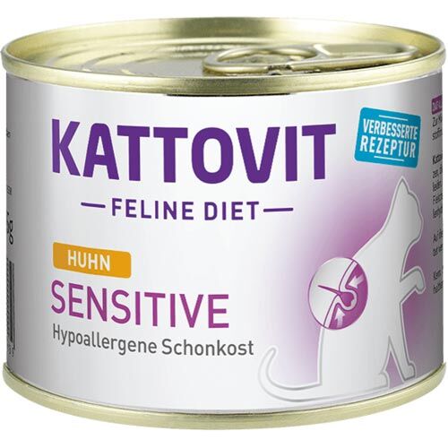 Kattovit Feline Diet Sensitive Huhn Hypoallergene Schonkost 85g Dose