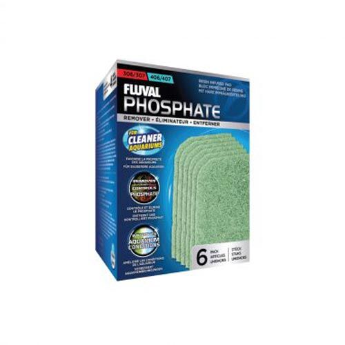 Fluval Phosphate Filter Pad für Außenfilter 306/307/406/407  6 Stück
