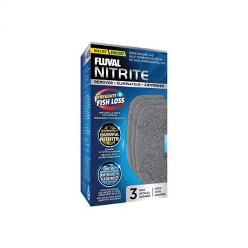 Fluval Nitrite Filter Pad für Außenfilter 106/107/206/207  3 Stück