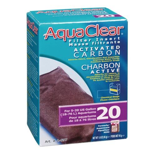 Hagen AquaClear 20 Aktivkohle Filtereinsatz  45 g