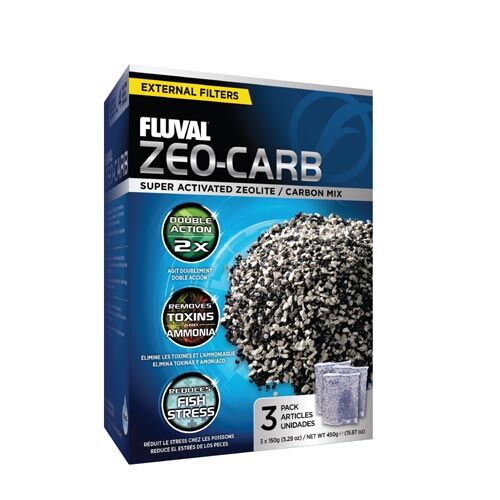 Fluval Zeo Carb  3 x 150 g