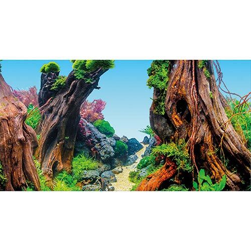 Hobby Selbstklebende Fotorückwand Green Dream/ Wood Sky 60x30 cm Bild 2