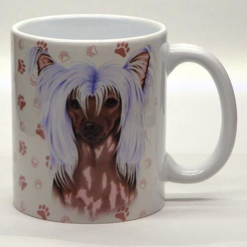 Power Gift Kaffeebecher Motiv Chinesischer Schopfhund  9,5xØ8cm