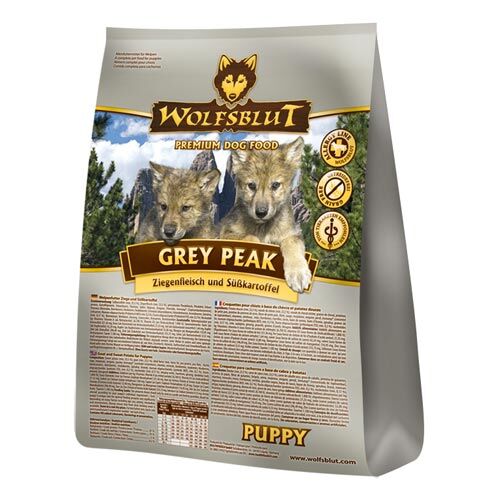 Wolfsblut Grey Peak Puppy Ziegenfleisch und Süßkartoffel  15kg