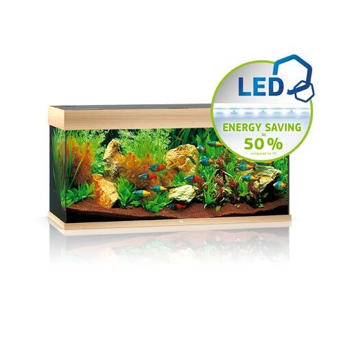 Juwel Rio LED 180 Aquarium Set  helles Holz 