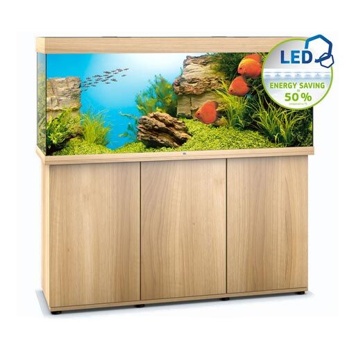 Juwel Rio LED 450 SBX Aquariumkombination  Helles Holz