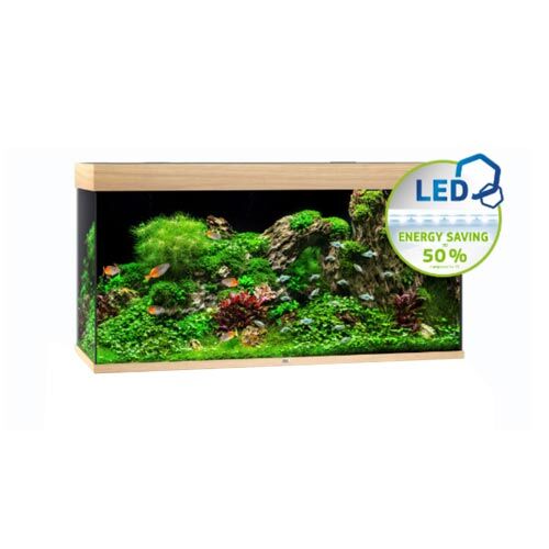 Juwel Rio LED 350 Aquarium Set  Helles Holz