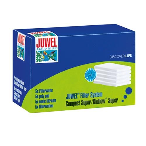 Juwel: bioPad S 5 x Filterwatte für Bioflow Super/Compact Super