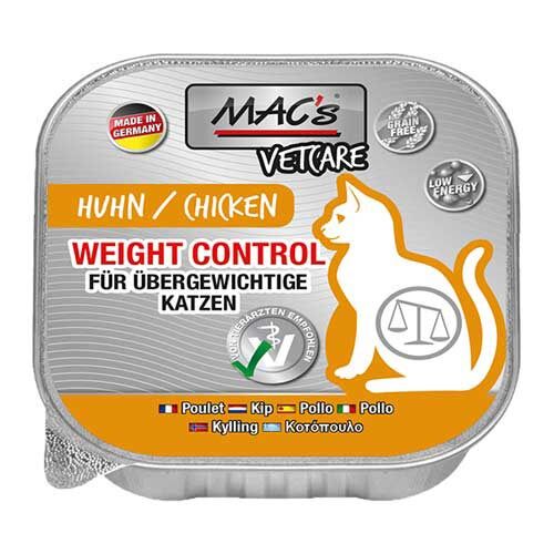 MACs Vetcare Weight Control für Katzen Huhn 100g