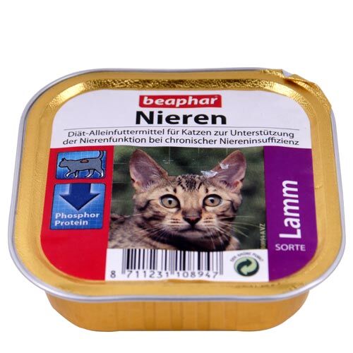 Beaphar Nieren + Lamm für Katzen  100 g