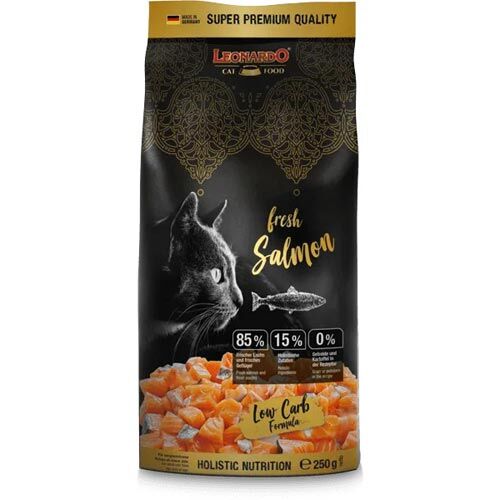 Leonardo fresh Salmon& Poultry Katzentrockenfutter 250 g