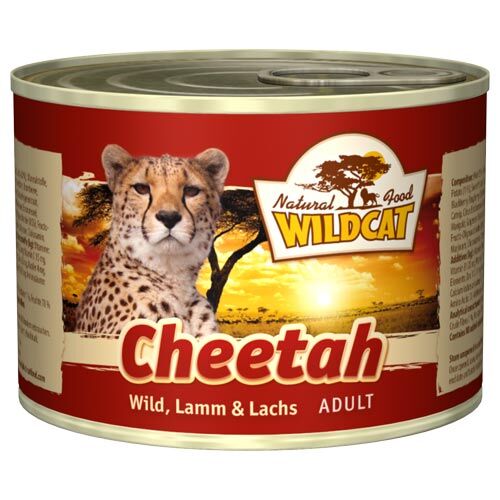 Wildcat Katzennassfutter Cheetah Adult Wild Lamm&Lachs 200g