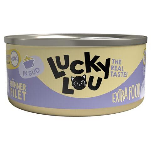 Lucky Lou Extra Food Hühnerfilet im Sud 70g
