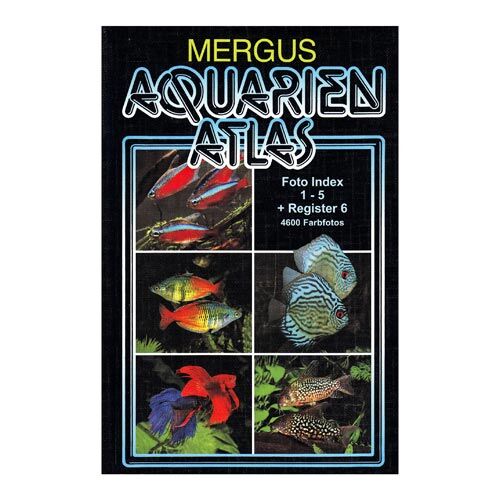 Mergus: Aquarien Atlas Foto Index 1-5 + Register 6 Softcover