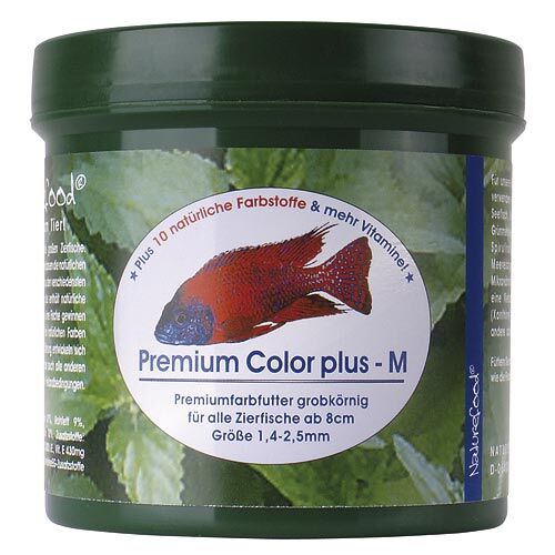 Naturefood: Premium Color Plus M für Zierfische  100 g