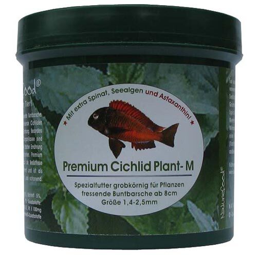Naturefood: Premium Cichlid Plant M  750 g