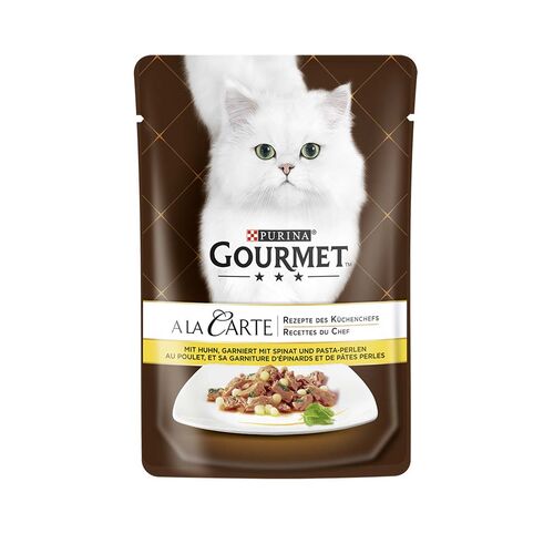 Gourmet A la Carte Huhn mit Pasta Perlen  85g