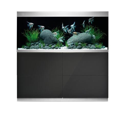 Oase HighLine optiwhite 400 anthrazit, Aquarium mit Unterschrank, 413 l Bild 2