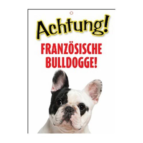 Plenty Gifts: Warnschild Achtung! Französische Bulldogge!
