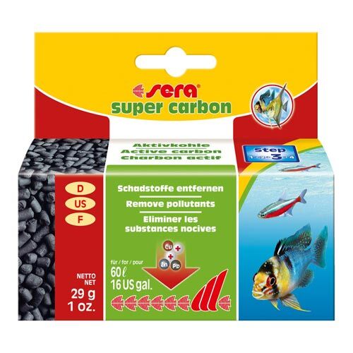 Sera: Super Carbon Filterkohle  29g