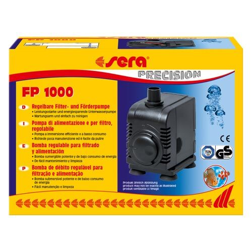  Sera: FP 1000 Regelbare Filter- und Frderpumpe 16 Watt